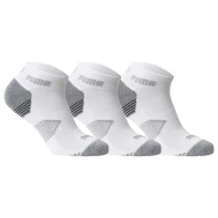 Puma Essential 1/4 Cut 3 Pair Pack Vit Bright White Hot