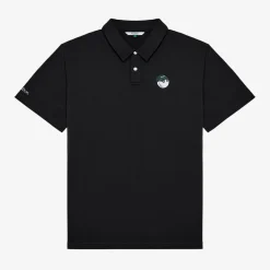 Malbon Golf Fairway Baldwin Polo Svart Black (BLK) Hot