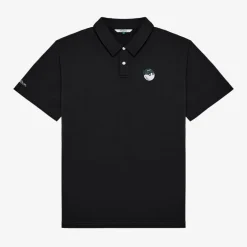 Malbon Golf Fairway Baldwin Polo Svart Black (BLK) Hot