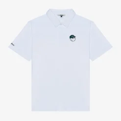 Malbon Golf Fairway Baldwin Polo Vit White Outlet