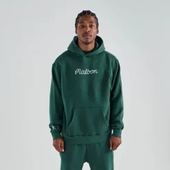 Malbon Golf Fesque Hoodie Grön Forest Best