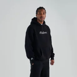 Malbon Golf Fesque Hoodie Svart Black New