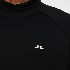 J.Lindeberg Finn Crew Neck Svart Black Best