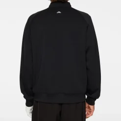J.Lindeberg Finn Crew Neck Svart Black Best