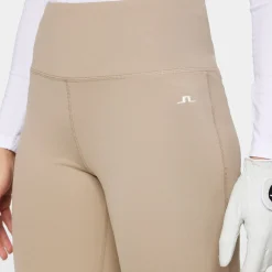 J.Lindeberg Fiona Flared Leggings Vintage-Khaki Discount