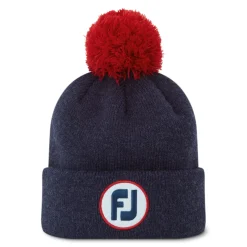 FootJoy Fj Solid Pom Pom Blå Heather Navy Discount