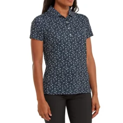 FootJoy Floral Print Navy And White New