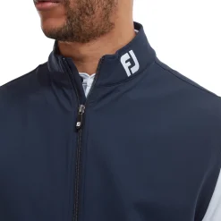 FootJoy Full-Zip Knit Vest Blå Navy New
