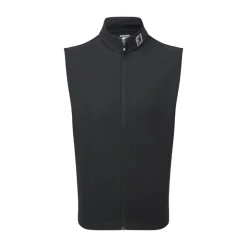 FootJoy Full-Zip Knit Vest Svart Outlet