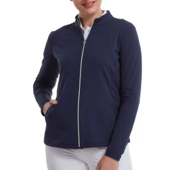 FootJoy Full-Zip Midlayer Blå Navy New