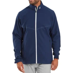 FootJoy Full-Zip Zephyr Windshirt Blå Navy Outlet