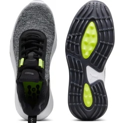 Puma Fusion Crush Sport Jr Black-Electric Lime Discount