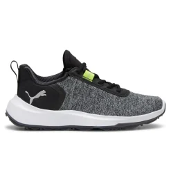 Puma Fusion Crush Sport Jr Black-Electric Lime Discount