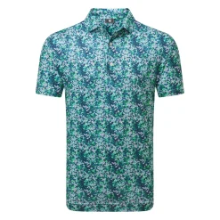 FootJoy Garden Print Blå Navy Outlet