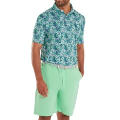 FootJoy Garden Print Blå Navy Outlet