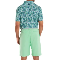 FootJoy Garden Print Blå Navy Outlet