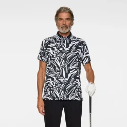 J.Lindeberg George Polo Scribble JL White New