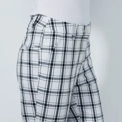 Daily Sports Golf Plaid Ankle Vit White-Black Clearance
