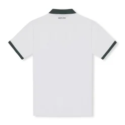 Goatlane Golf Tech Polo Vit Grön White/Green Hot