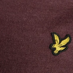 Lyle & Scott Golf V Neck Pullover Rosa Berry Sale