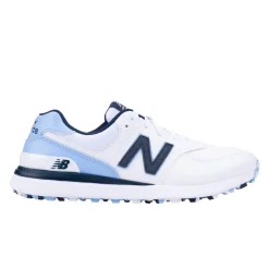New Balance 574 Greens v2 Vit Blå White/Sky Blue Discount
