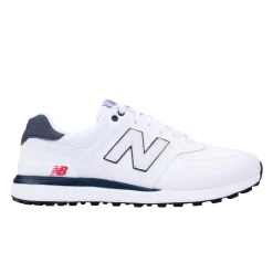New Balance 574 Greens v2 Vit Blå White/Blue Outlet