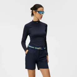 J.Lindeberg Gwen Long Shorts Blå JL Navy Discount