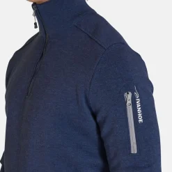 Ivanhoe Hadar Half Zip Windbreaker Blå Steel (617)