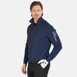 Ivanhoe Hadar Half Zip Windbreaker Blå Steel (617)