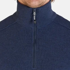 Ivanhoe Hadar Half Zip Windbreaker Blå Steel (617)