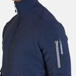 Ivanhoe Hadar Half Zip Windbreaker Blå Steel (617)