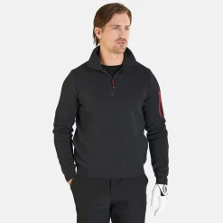 Ivanhoe Hadar Half Zip Windbreaker Grå Grafitgrå (055) Sale