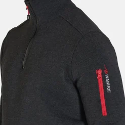 Ivanhoe Hadar Half Zip Windbreaker Grå Grafitgrå (055) Sale