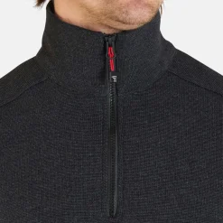 Ivanhoe Hadar Half Zip Windbreaker Grå Grafitgrå (055) Sale