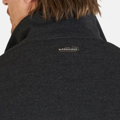 Ivanhoe Hadar Half Zip Windbreaker Grå Grafitgrå (055) Sale