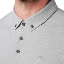 Travis Mathew Handsome Town 3.0 Heather-Light-Grey Discount