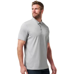 Travis Mathew Handsome Town 3.0 Heather-Light-Grey Discount