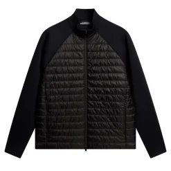 J.Lindeberg Hayden Quilt Hybrid Jacket Svart Black Discount