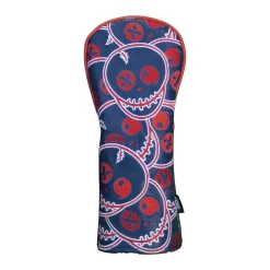 Krave Headcover Driver Voodoo Stack Navy-Red Clearance
