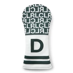 Local Rule Headcover Driver Vit Grön White/Green Discount