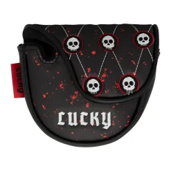 Pure Headcover Putter Mallet Vit Lucky/ Svart/Vit Sale