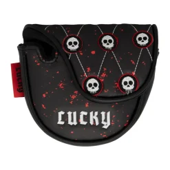 Pure Headcover Putter Mallet Vit Lucky/ Svart/Vit Sale