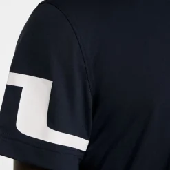 J.Lindeberg Heath Regular Fit Golf Polo Blå JL Navy