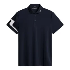 J.Lindeberg Heath Regular Fit Golf Polo Blå JL Navy