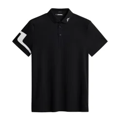 J.Lindeberg Heath Regular Fit Golf Polo Svart Black