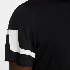J.Lindeberg Heath Regular Fit Golf Polo Svart Black