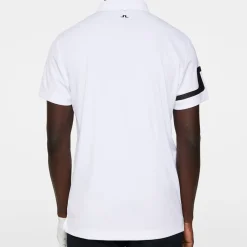J.Lindeberg Heath Regular Fit Golf Polo Vit White Discount