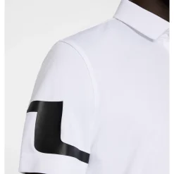 J.Lindeberg Heath Regular Fit Golf Polo Vit White Discount