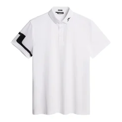 J.Lindeberg Heath Regular Fit Golf Polo Vit White Discount