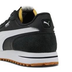 Puma Helsinki G Black- White-Gum Hot